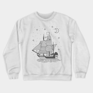 night at sea Crewneck Sweatshirt